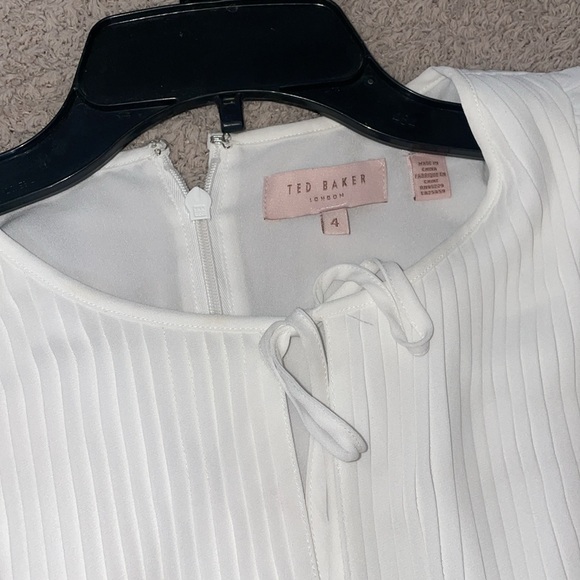 Ted Baker London Rommana Pleated Floral Dress 4 - Picture 7 of 9